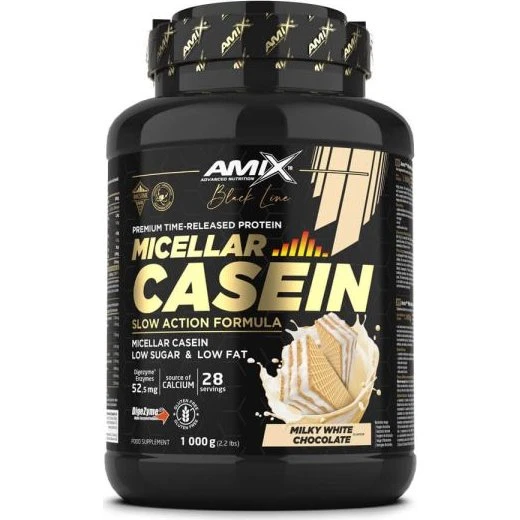 Amix Black Micellar Casein 1kg Vanille