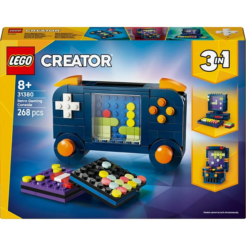 LEGO Creator 31380 Console de Jeu Rétro 3-en-1