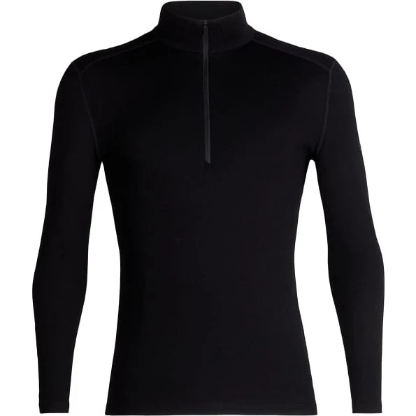 Icebreaker 260 Tech LS Half Zip Noir 26