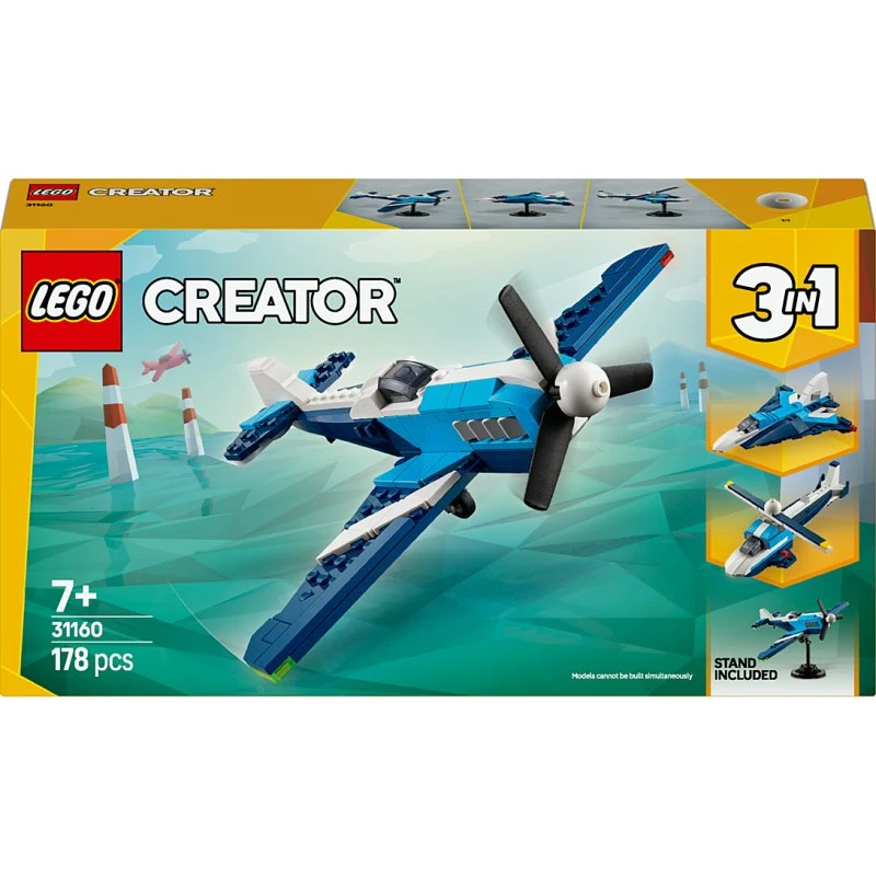 LEGO Creator 31160 Aéronef : Avion de course