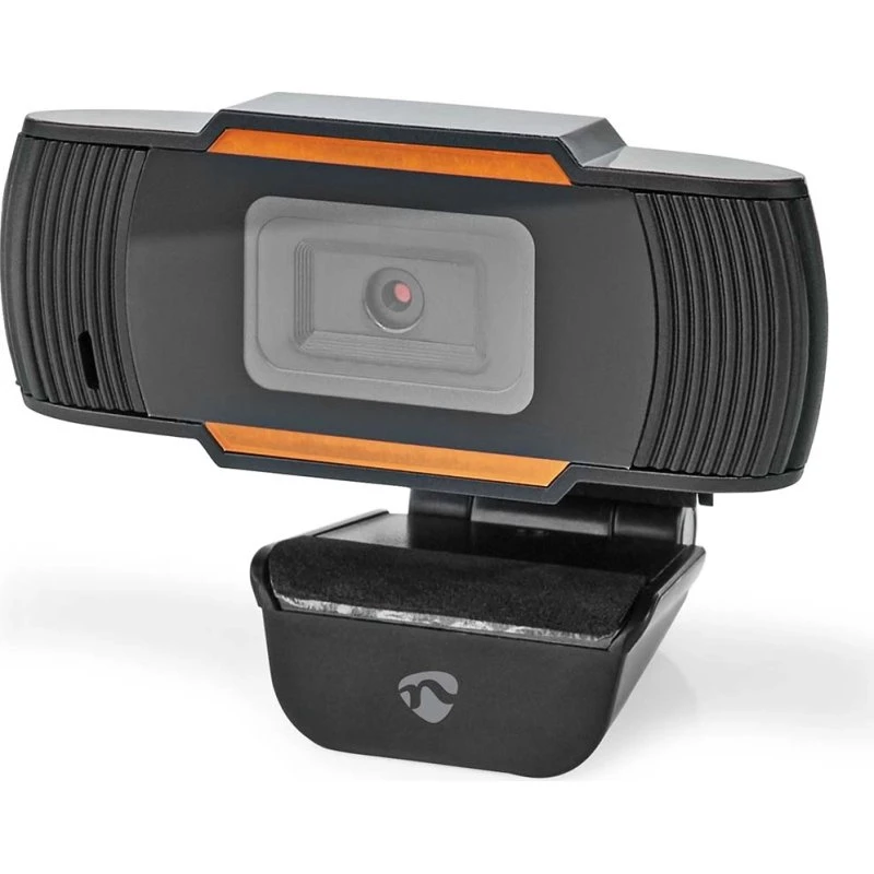 Logitech Webcam Full HD 30fps, Microphone Intégré, Noire