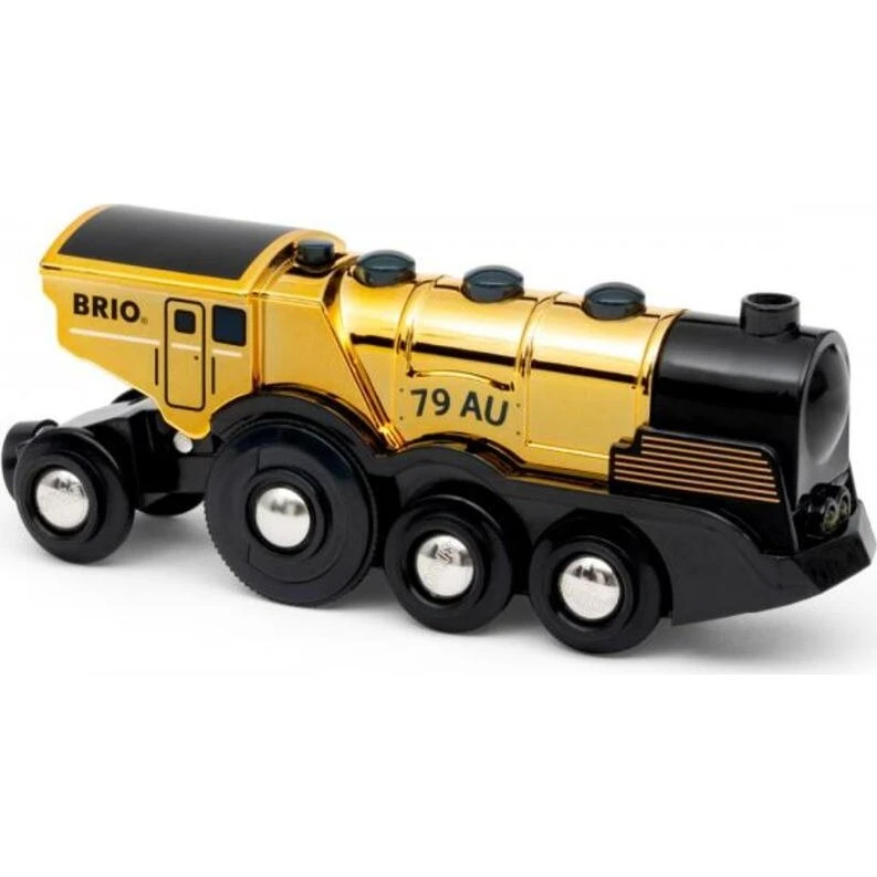 Brio Locomotive Dorée à Piles Multifonctions