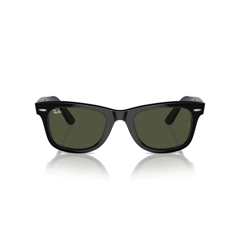 Ray-Ban RB2140 Wayfarer Classic Noir Poli Verres Vert Polarisé 50