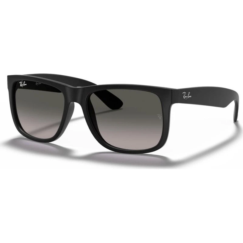 Ray-Ban RB4165 Justin Classic Noir Mat Gris Foncé Gradient 54