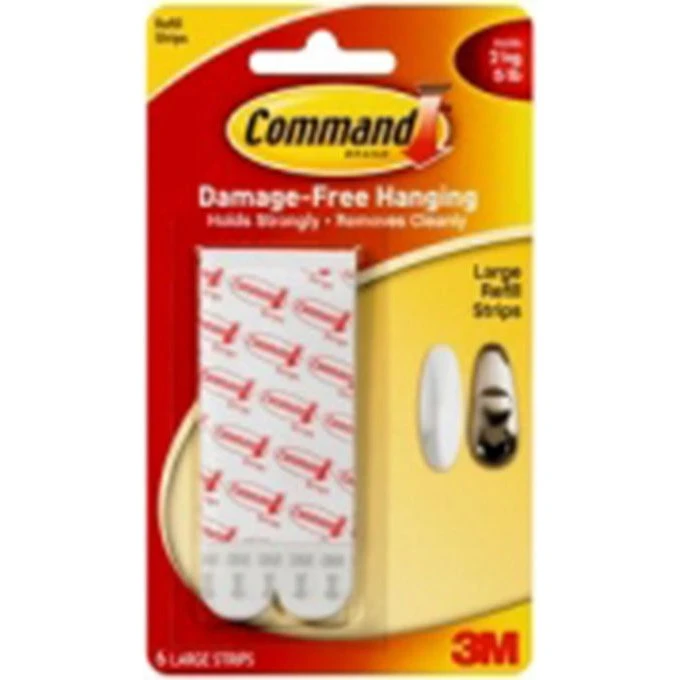 3M Command Bandes Adhésives Grandes Recharges 17023P