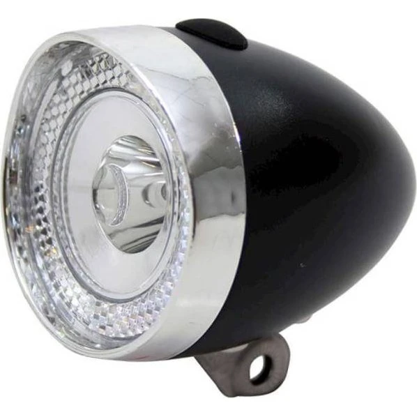 Union UN-4955 Phare Avant Rétro Mini Batterie Noir