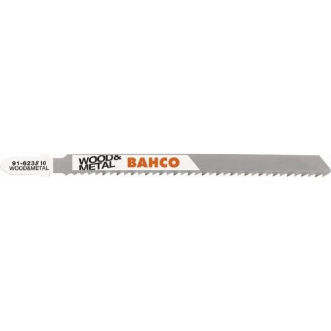 Bahco Lames de scie sauteuse bimétal 132 mm, 5 pièces