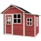 Exit Toys Loft 150 - Maisonnette en bois rouge
