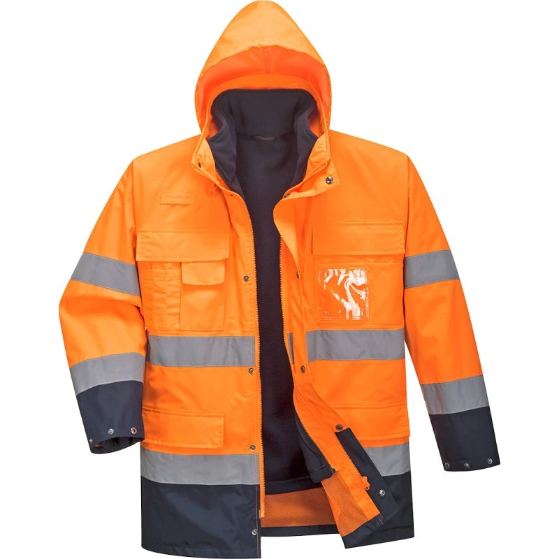 Portwest S162 Parka 3-en-1 Hi-Vis Orange/S