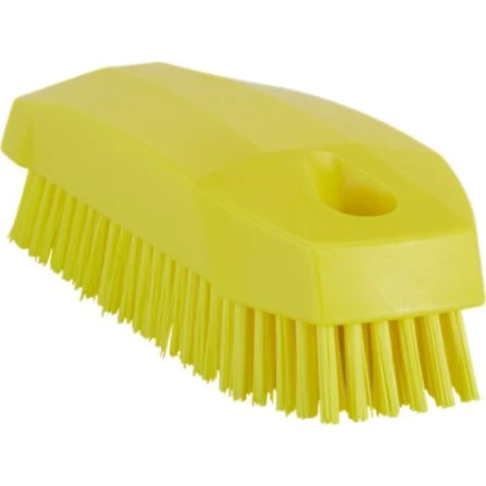 Vikan Brosse à ongles jaune 115 mm