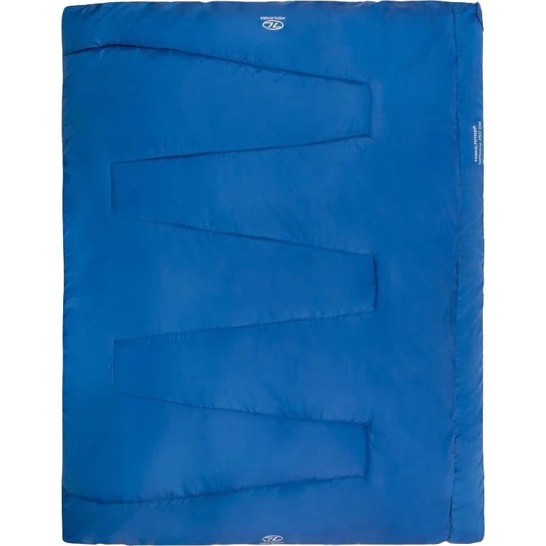 Highlander Sleepline Sac de couchage 2 pers. Bleu