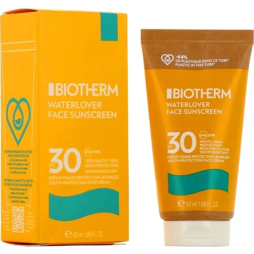 Biotherm Waterlover Crème Solaire Visage SPF50 50ml