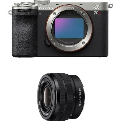 Sony Alpha 7C R Silver + Objectif FE 28-60 f/4-5.6
