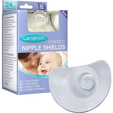 Lansinoh Bouts de Sein Contact T2 (24 mm) x2