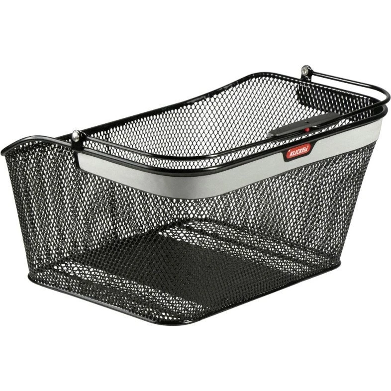 Klickfix Citymax Panier Arrière Réfléchissant 40x20x30cm Noir
