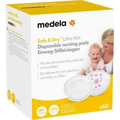Medela Safe & Dry Protéteurs de Seins 60 unités