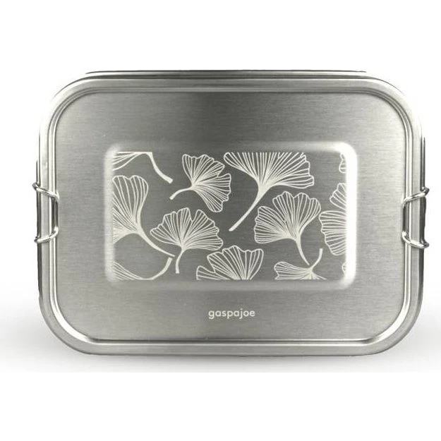GASPAJOE GINKO Lunchbox 1200ml Inox Étanche