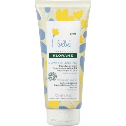 Klorane Baby Shampooing Démêlant 200 ml