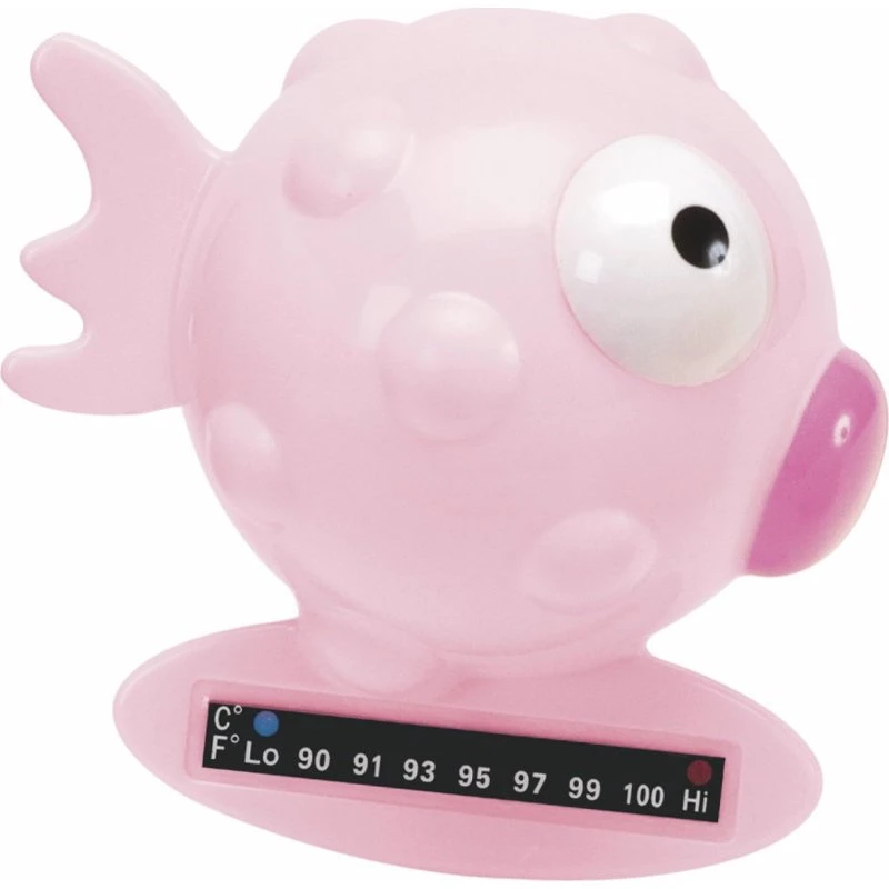 Chicco Thermomètre de bain poisson rose