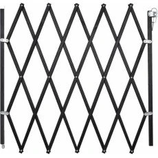 Stop'Fix Barrière Rétractable Noire 83 cm