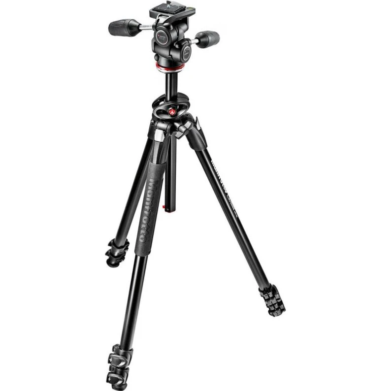Manfrotto 290 Dual Alu + Rotule 3D MH804-3W