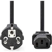 NEDIS Câble d'alimentation 5 m C13 droit droit noir
