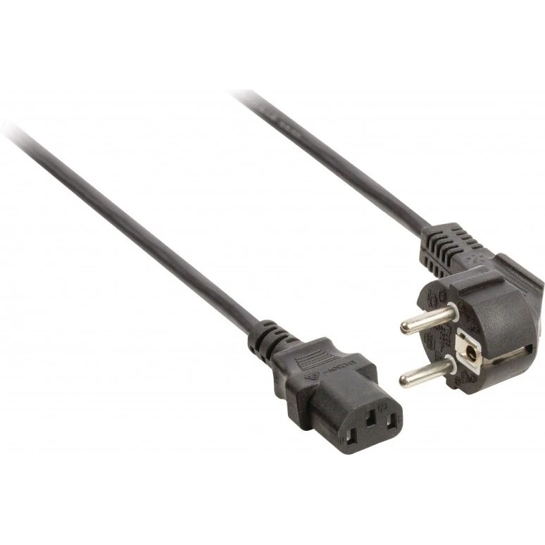 VALUELINE Câble d'alimentation Schuko 5 m noir