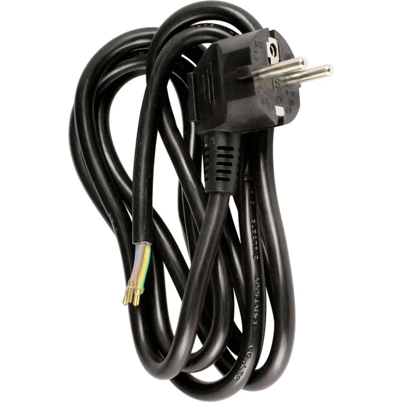 Zenitech Cordon 16A 3G1,5mm² 2m Noir