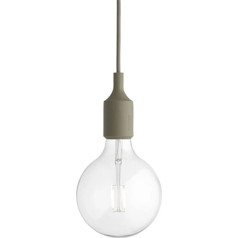 Muuto E27 Socket Lamp Olive