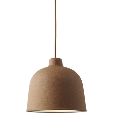 Muuto Grain Suspension LED Fibre de Bambou Nature