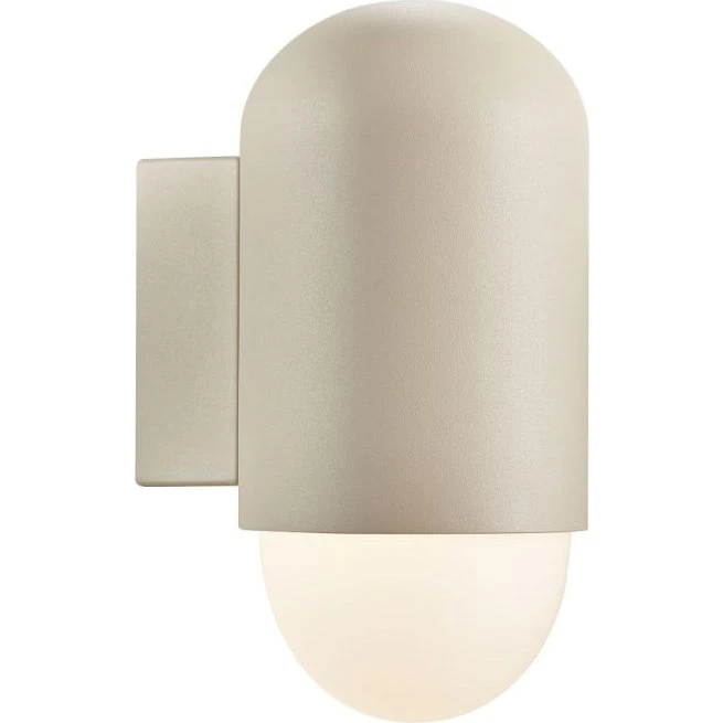 Nordlux Heka Applique Murale Aluminium Sanded IP54 E27