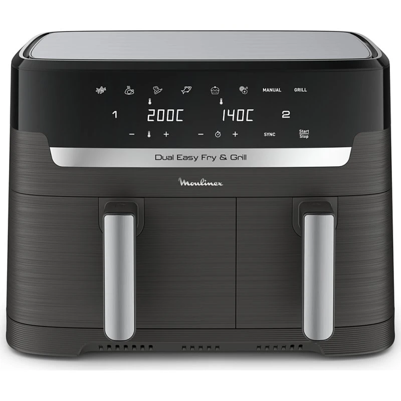 Moulinex EZ905B20 Friteuse à air Dual Easy Fry & Grill