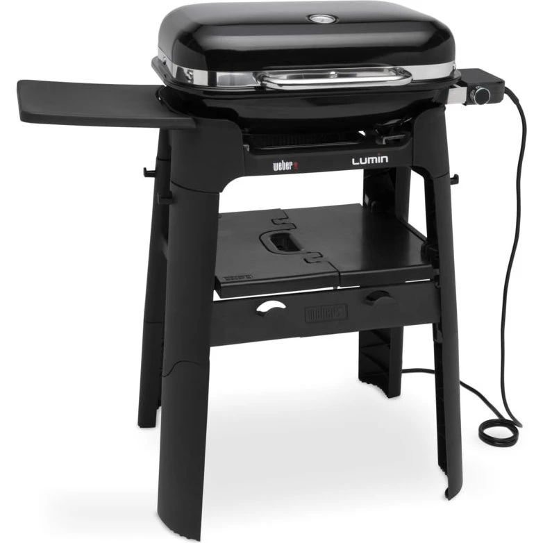 Weber Lumin Black Barbecue Électrique 49x33 cm