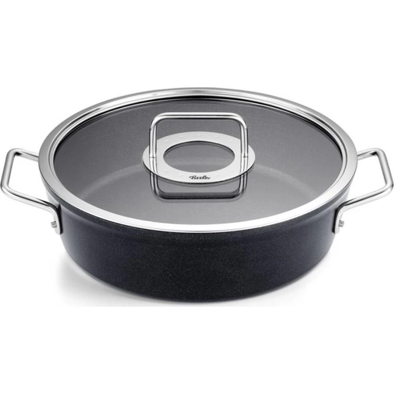 Fissler Adamant® Cocotte Basse 28 cm Noir