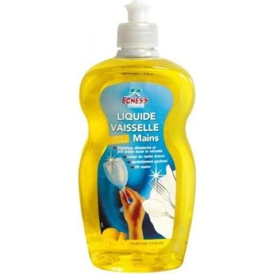 ECNESS Liquide vaisselle ultra concentré citron 500 ml