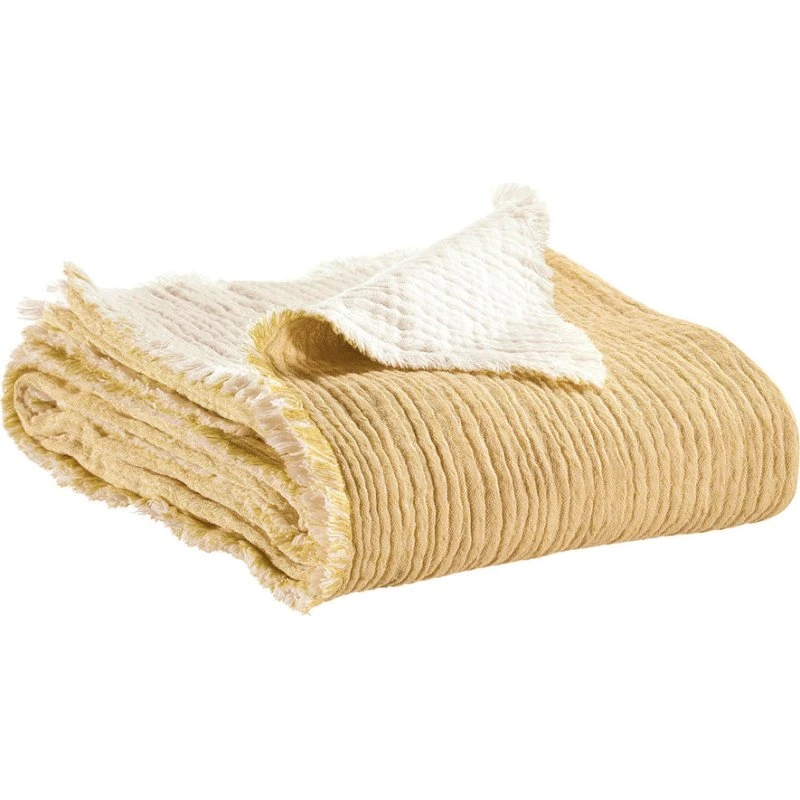 Vivaraise Plaid Emilio Coton Recyclé 130x200cm