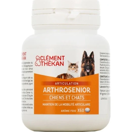 CLEMENT THEKAN Arthrosenior Chien 60 Comprimés