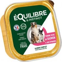 Equilibre & Instinct Terrine Saumon & Épinards 300g