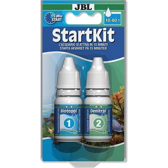 JBL StartKit - Conditionneur d'Eau + Activateur Bactérien 2x15ml