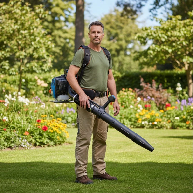 Lawn Master Souffleur Dorsal Thermique 31 cm³ Électrique