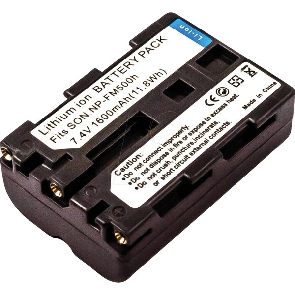 AccuCell Batterie NP-FM500H 1600 mAh