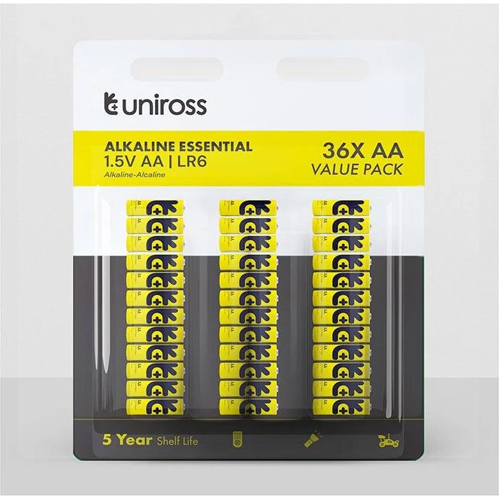 UNIROSS Piles AA LR6 x36