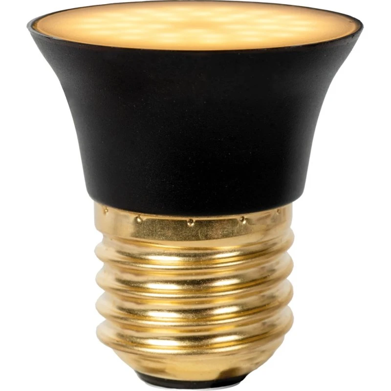Lumière Élégante G45 E27 5W Noir 2700K 3-StepDim
