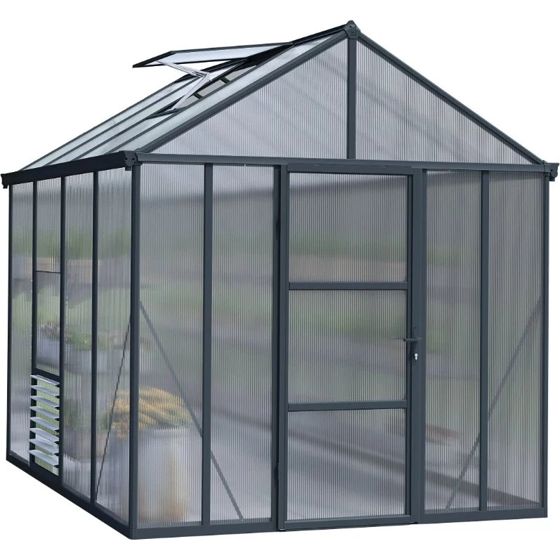 Palram Canopia Glory 5,9 m² Polycarbonate Anthracite