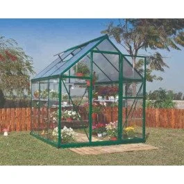 Palram Hybrid 3,44 m² Vert Serre Jardin Polycarbonate