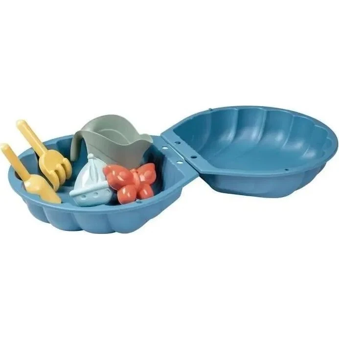 Smoby Bac à sable double mini coquillage 35x35cm