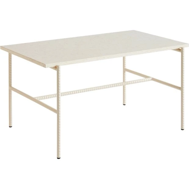 Hay Rebar - Table Basse Marbre Beige 80 x 84 x 33 cm