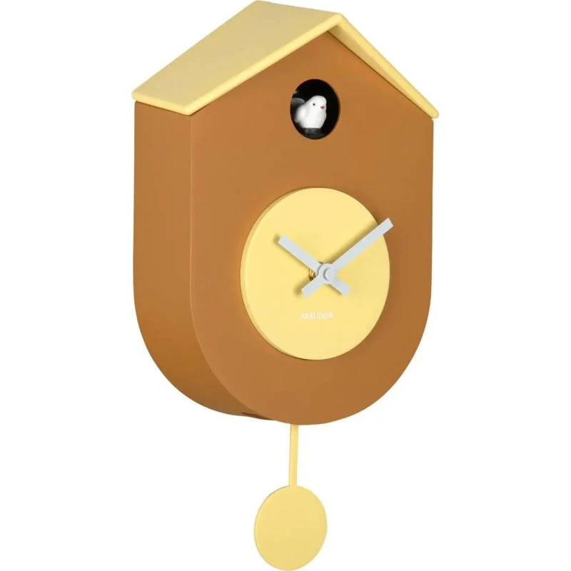 Karlsson Grato Cuckoo KA6026YE Horloge Murale