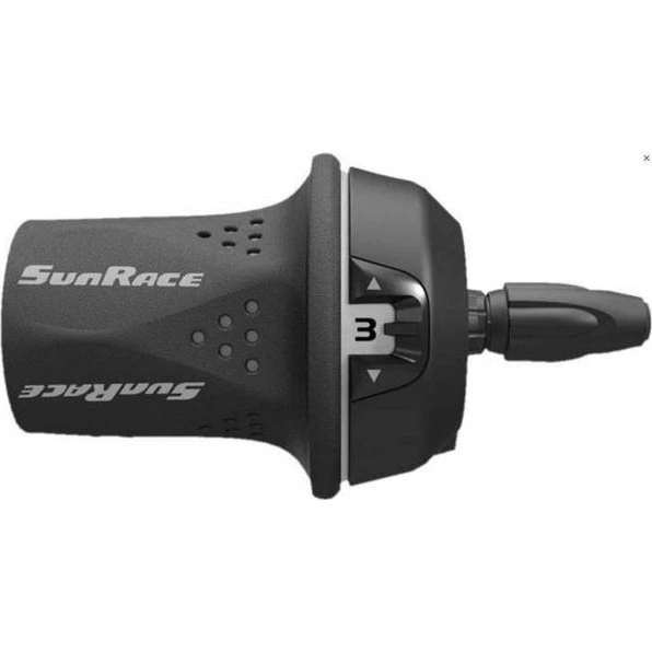 SunRace TSM21 Manette Gauche Grip Shift 3 Vitesses