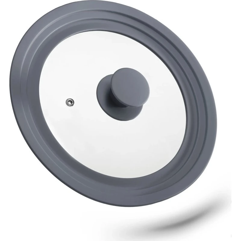 Couvercle Universel 20-24 cm Silicone Gris